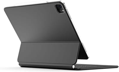 Dux Ducis - Toetsenbord hoes geschikt voor Apple iPad Pro 13 (2025/2024) - QWERTY - Tablet toetsenbord met touchpad en Toetsenbordverlichting - Zwart
