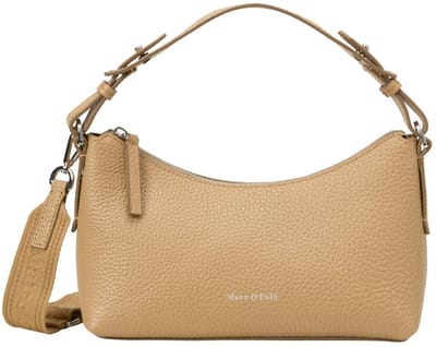 Marc O'Polo Schoudertas Binna Crossbody Bag Pure Sand Lichtbruin
