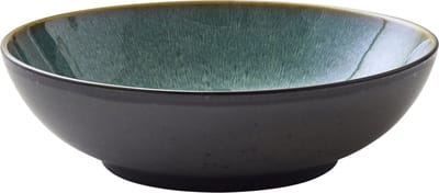 BITZ Saladekom Dia. 24 x 6 cm Zwart/Groen