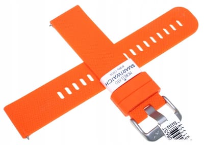 Morellato Oranje Siliconen Horlogeband 18mm - Waterdicht & Easy Click