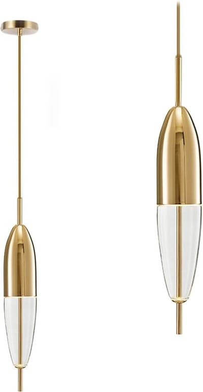 Toolight App549-1Cp Hanglamp Goud 60X9X80Cm