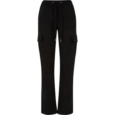 Cargo broek met hoge taille voor dames Urban Classics Twill