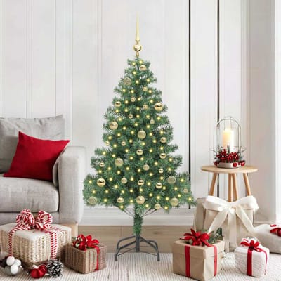 vidaXL - Kerstboom - Groen - 150 - cm - PVC