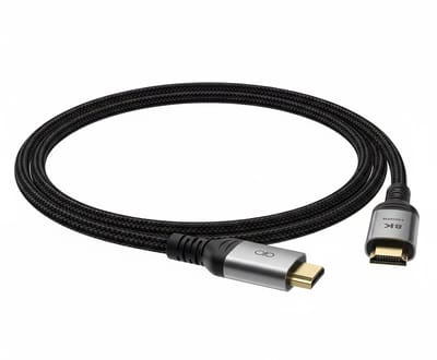 Force Case, HDMI Kabel 8K - Ultra High Speed - Extra Sterk - 1.5m, Zwart