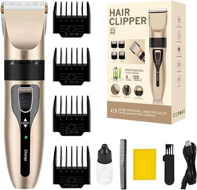 Draadloze Baardtrimmer - Grooming Kit - Professioneel Scheren - Waterdicht Ontwerp - 18.2x4.5cm