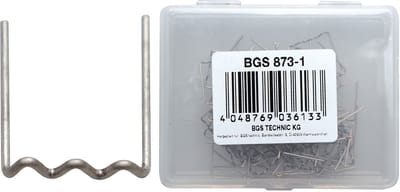 BGS Reparaturklemmen U-vorm Ø 0,6 mm 100 stuks - 873-1