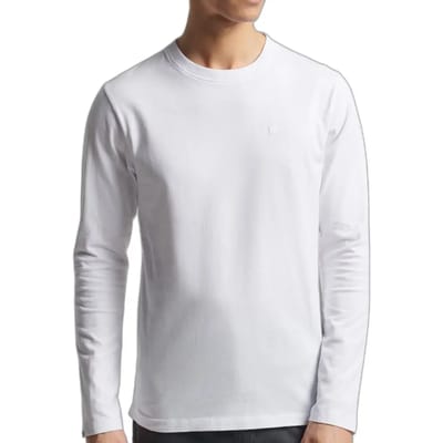 T-shirt met lange mouwen van biologisch katoen Superdry Vintage Logo
