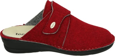 Tecnica GAIA LANA - Dames pantoffels - Kleur: Rood - Maat: 37