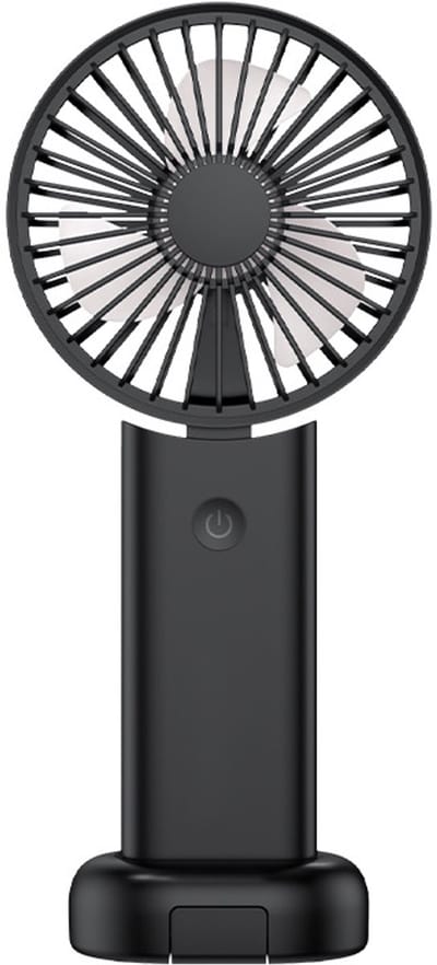 Mini USB oplaadbare handventilator - 3 snelheden, stil, draagbaar voor kantoor, thuis, buiten en op reis