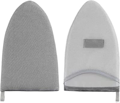 Strijkhandschoen - Stoomhulp - Kleding Strijken - Warmtebescherming - Compact - Grijs