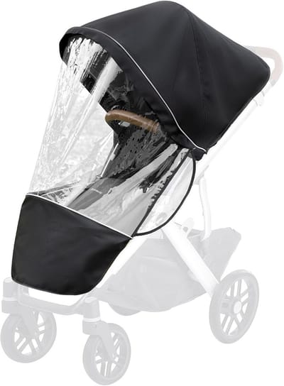 Universeel Regenscherm voor Kinderwagen - Wind- en Waterdicht