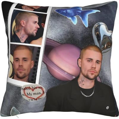 Bieberchella Justin Bieber Concert 2026 Kussensloop Product Zachte Kussenhoes Decor Kussensloop Hoes Bed Meerdere Maten 50x50cm