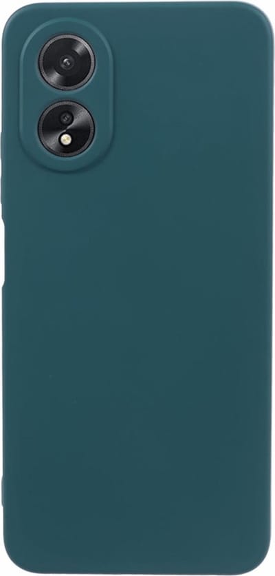 Coverup Hoesje - Geschikt voor OPPO A18 Hoesje - Coverup Colour TPU Back Cover - Everglade Green