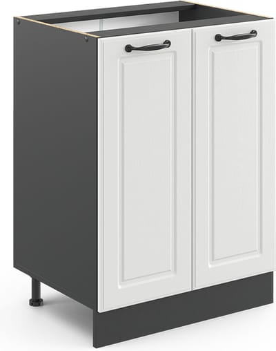 Vicco R-Line Keukenonderkast – 60 cm zonder werkblad Wit Landhuis