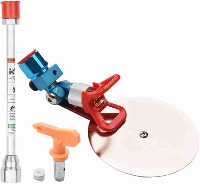 Universele Spuitgids Accessoire voor Airless Spuitmachines met 517-nozzle en Verlengpijp - Ideaal voor Precisie en Efficiënt Schilderen