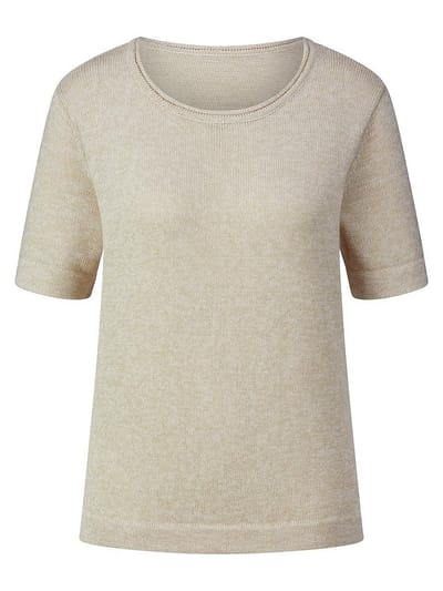 Trui ronde hals Van St. Emile beige