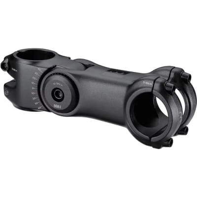 BBB Cycling Stuurpen Verstelbaar - Verstelbare Stuurpen Racefiets, E-bike & MTB - 31.8mm Stuur - -40°/+40° Hoek - HighSix - Zwart - 90 mm - BHS-29
