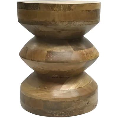 Leitmotiv Bijzettafel Cegador - Naturel - 35x35x45cm - Modern