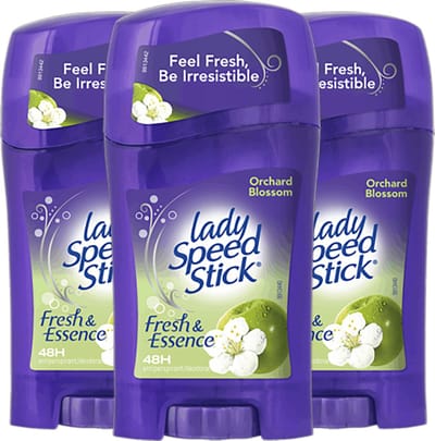 Lady Speed Stick Orchard Blossom Deodorant Vrouw - Onweerstaanbare Frisse Geur van Boomgaard Bloessems - Deo Stick - 3 x 40g