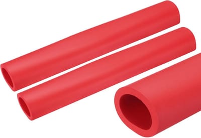 Buisisolatie Schuimstof - Isolatie slangen - Greep verbetering - Antislip structuur - 2 x 025m - Rood
