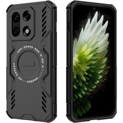 Voor OnePlus 15 Hoesje Schokbestendig Magnetische Adsorptie Duurzaam PC+TPU Warmteafvoer Bumper Cover voor One Plus 15 OnePlus 15