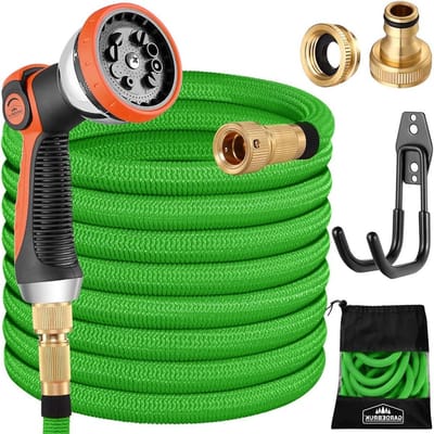 Flexibele Tuinslang - Waterleidingslang - Tuin Besproeien - Krimpt tot 10m - 30 Meter Lang - Groen