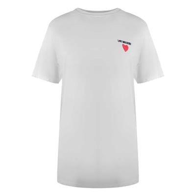 Love Moschino Dames/Dames Handtekening Everyday T-shirt (Wit)