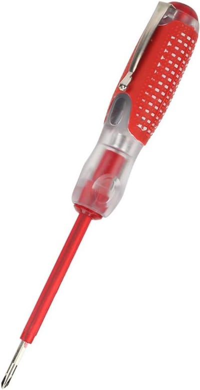 100-500 V Gleufpotlood AC-testpen Schroevendraaier met elektronische test Schroevendraaier met testpen Schroevendraaier met pen voor test Schroevendraaier met pen