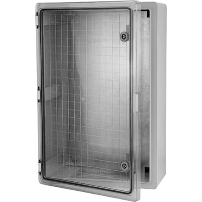 Boîtier Électrique Tableau de Distribution 400X600X200mm Ip65 Ik10 Porte Transparente