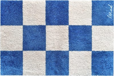 Mad About Mats - DIDI - deurmat/badmat - ruitjes - droogloop/touch - wasbaar - 50x75cm