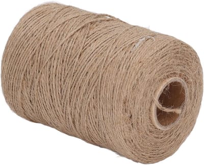 Jutetouw 2mm, 300 meter – Natuurlijk Hennepvezel Touw voor Tuinieren, Macramé en DIY Knutselprojecten