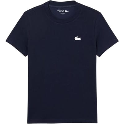 Slim fit sport-t-shirt van katoenmix