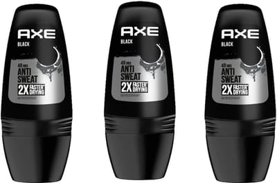 AXE Deo Roller Black 3 x 50 ml