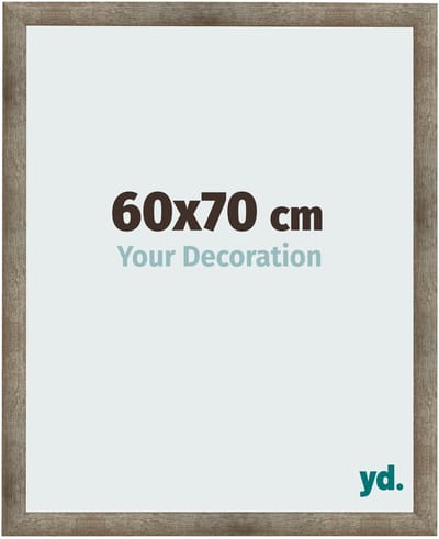 Your Decoration - Fotolijst 60x70 cm - MDF - Metaal Vintage - Bologna