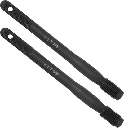 Wielmontagehulp set M14x1.5 - RVS - 2 stuks - Eenvoudig wielen monteren - ShopVlot