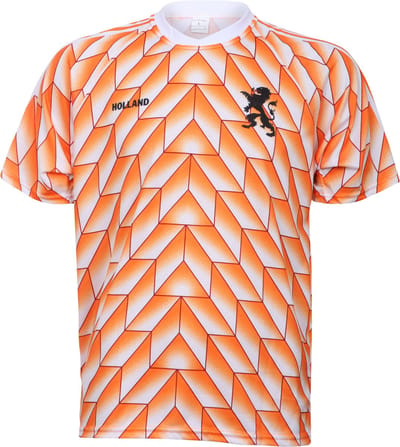 EK 88 Voetbalshirt Gullit 1988 - Oranje shirt - Nederlands Elftal Shirt - Nederlands Elftal - Voetbalshirts Kinderen - Jongens en Meisjes - Sportshirts - Volwassenen - Heren en Dames - Maat M
