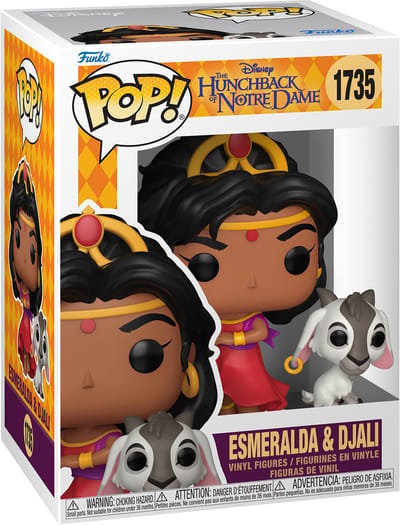 Funko The Hunchback of Notre Dame POP! Vinyl Figure Esmeralda & Djali 9 cm POP! Figuur
