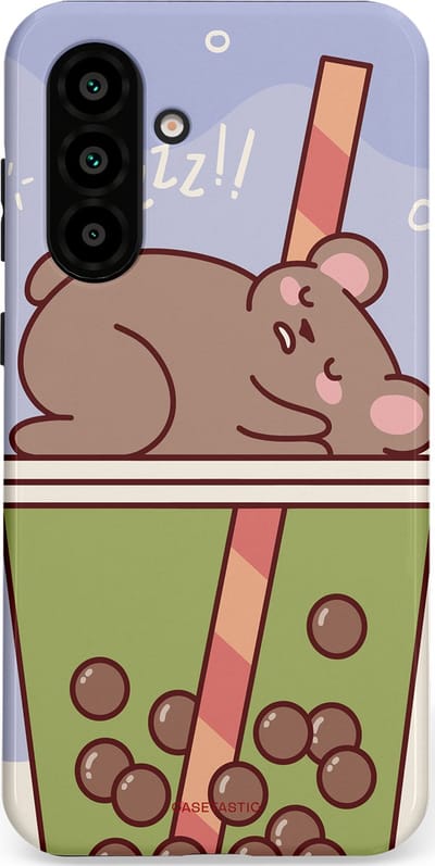 Casetastic Hoesje Geschikt voor Samsung A56 / A36 - Stijlvolle Beschermende Duo-layer Case - Bubbelthee Droom