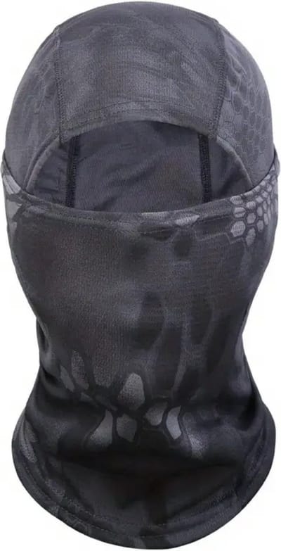 Livano Winter Masker - Balaclava - Ski Mask - Ski Masker - Bivakmuts - Full Face Mask - Zwart Slang