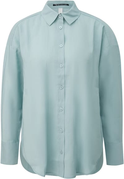 Vloeiende en soepele lange mouwen blouse voor dames QS