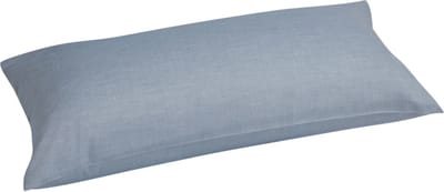 Yumeko kussensloop katoen TENCEL™ blauw chambray 40x80 - Biologisch & ecologisch - 1 stuk