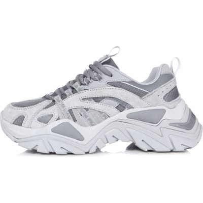 FILA Retro Ademende Lage Casual Schoenen Unisex sneakers Grijs Wit 1JM00790D_050 38 gray
