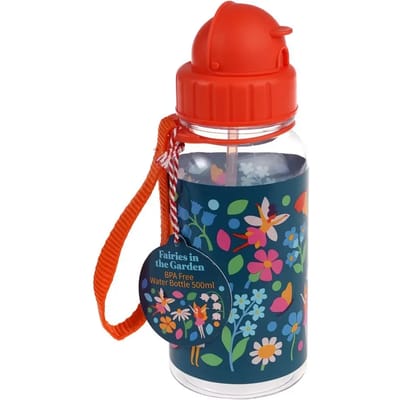 Drinkfles / Waterfles / Rietjesbeker Fairies in the Garden van Rex London