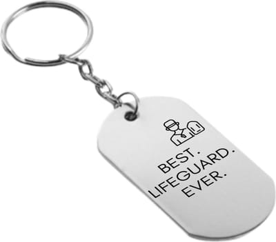 Akyol - badmeester sleutelhanger - Badmeester - badmeesters - badmeesters - zwemmen - zwemdiploma cadeau - lifeguard - 54 x 29mm