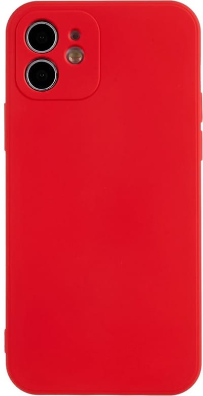 Coverup Hoesje - Geschikt voor iPhone 12 Hoesje - Coverup Colour TPU Back Cover - Cadmium Red