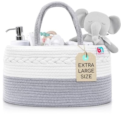 Luier Caddy voor baby's met Touw - Organiseer Essentials