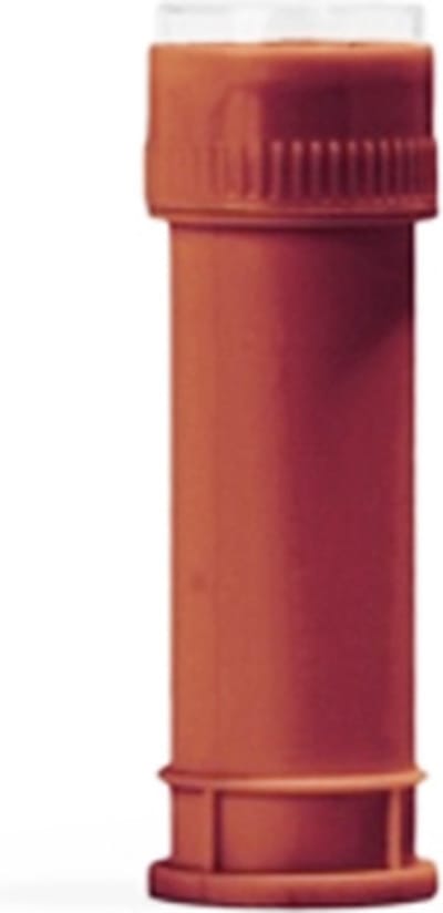 Bellenblazer - 12 stuks - uitdeelcadeautjes voor kinderen - bedankjes - terracotta - 50ml