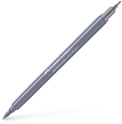 Faber-Castell - Duo aquarel marker - Goldfaber - paars grijs 279 - brush / 0,6mm - FC-164679