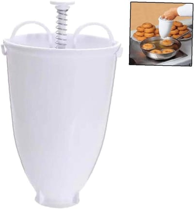 Donut Maker - Bakvorm - Zelf Bakken - Handmatige Bediening - 9x18cm - Stijl 1
