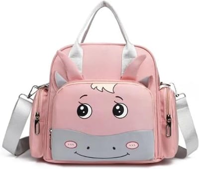 Luier Rugzak Tote Bag - Moedertas Luiertas - Baby Verzorging Onderweg - Veelzijdige 2-in-1 Oplossing - Standard - Roze